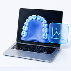 Dizüstü bilgisayarda dijital dental ölçüm